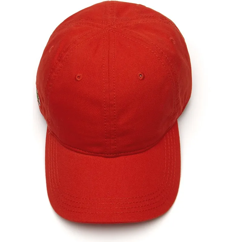 kepure-islenkta-raudona-reguliuojamas-basic-side-crocodile-lacoste