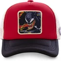 kepure-islenkta-raudona-snapback-ven4m-venom-marvel-comics-capslab