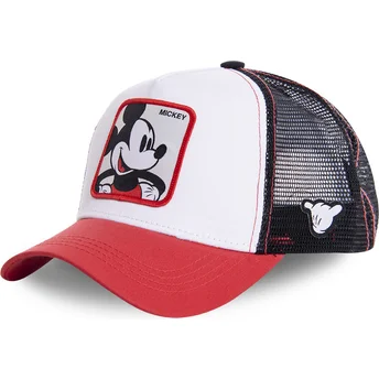 kepure-islenkta-balta-snapback-mic4-mickey-mouse-disney-capslab