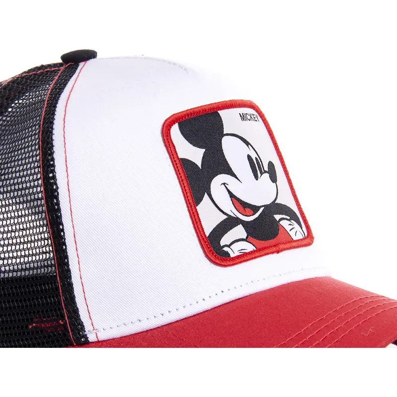 kepure-islenkta-balta-snapback-mic4-mickey-mouse-disney-capslab