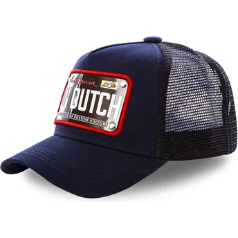 Kepurė išlenkta tamsiai mėlyna reguliuojamas placa California CAL2 Von Dutch