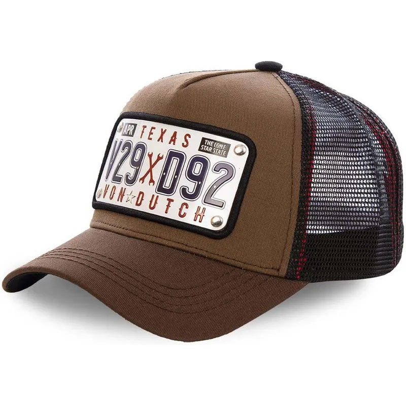 kepure-islenkta-ruda-reguliuojamas-placa-texas-tex1-von-dutch kepure-islenkta-ruda-reguliuojamas-placa-texas-tex1-von-dutch