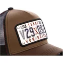 kepure-islenkta-ruda-reguliuojamas-placa-texas-tex1-von-dutch