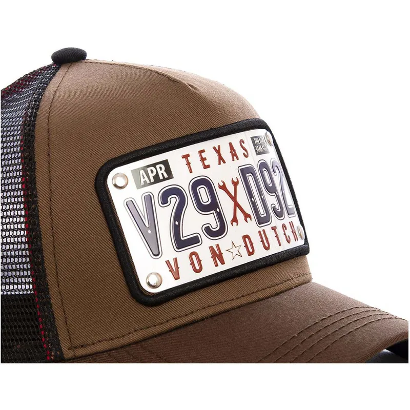 kepure-islenkta-ruda-reguliuojamas-placa-texas-tex1-von-dutch kepure-islenkta-ruda-reguliuojamas-placa-texas-tex1-von-dutch