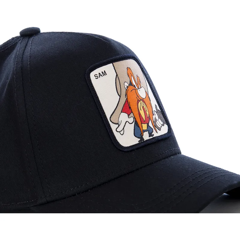 kepure-islenkta-juoda-snapback-sam3-sam-bigotes-looney-tunes-capslab