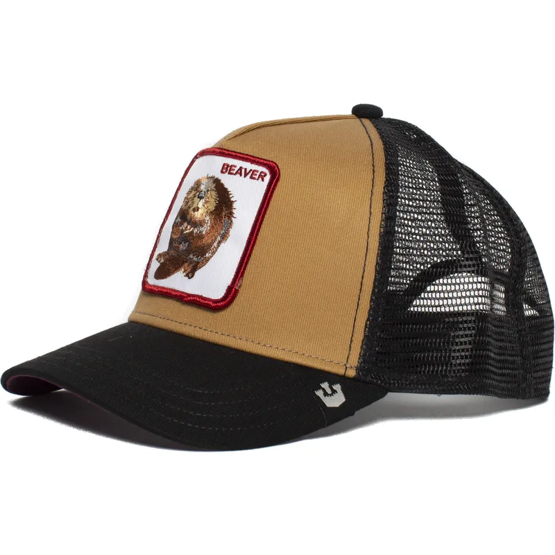 kepure-islenkta-ruda-snapback-two-beavers-the-farm-goorin-bros