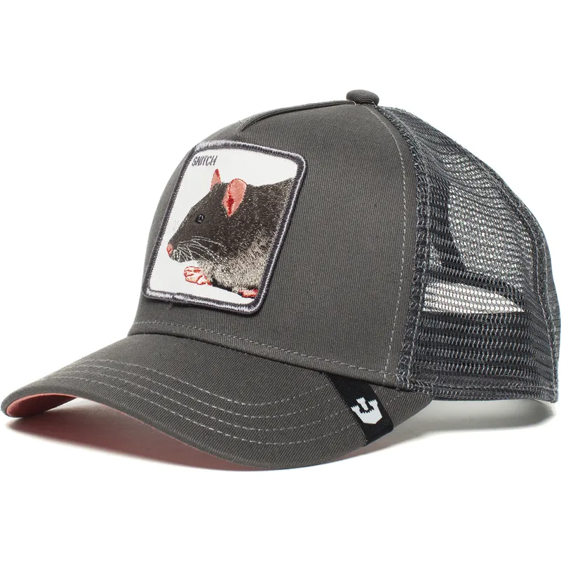 kepure-islenkta-pilka-snapback-shhhhh-the-farm-goorin-bros