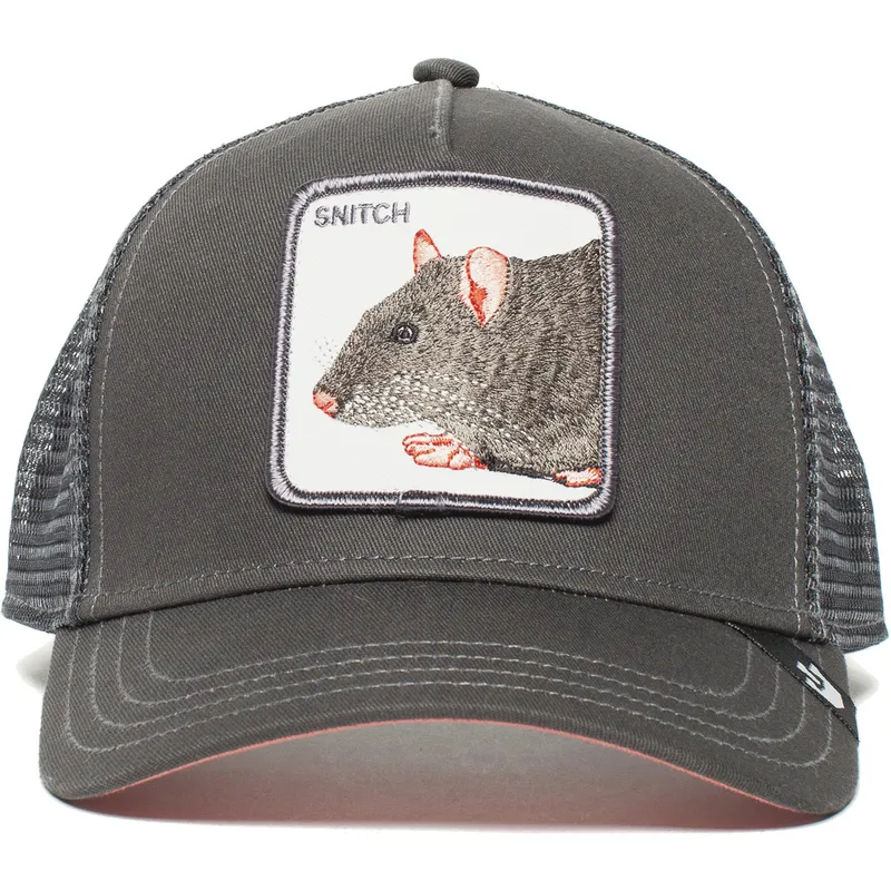 kepure-islenkta-pilka-snapback-shhhhh-the-farm-goorin-bros