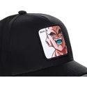 kepure-islenkta-juoda-snapback-buub-kid-buu-dragon-ball-capslab