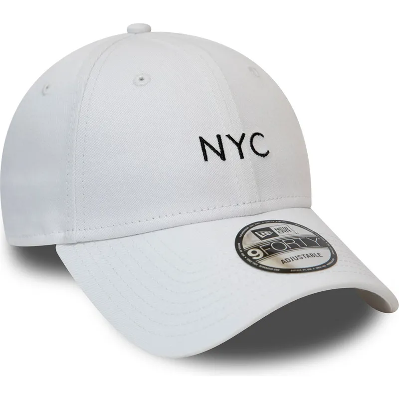 kepure-islenkta-balta-reguliuojamas-9forty-seasonal-nyc-new-era