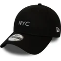 czarna-zakrzywiona-regulowana-czapka-9forty-seasonal-nyc-od-new-era