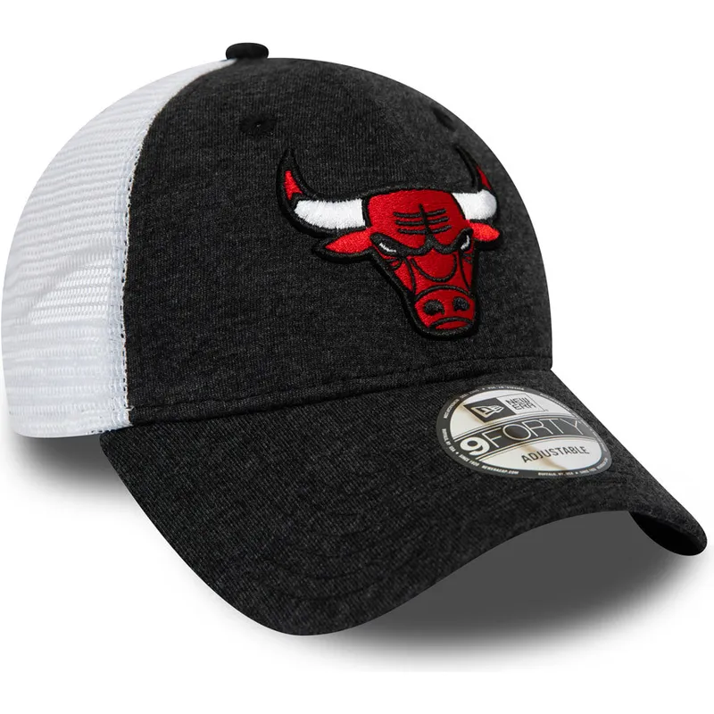 kepure-islenkta-juoda-reguliuojamas-9forty-summer-league-chicago-bulls-nba-new-era