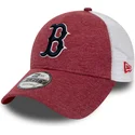 kepure-islenkta-raudona-reguliuojamas-9forty-summer-league-boston-red-sox-mlb-new-era