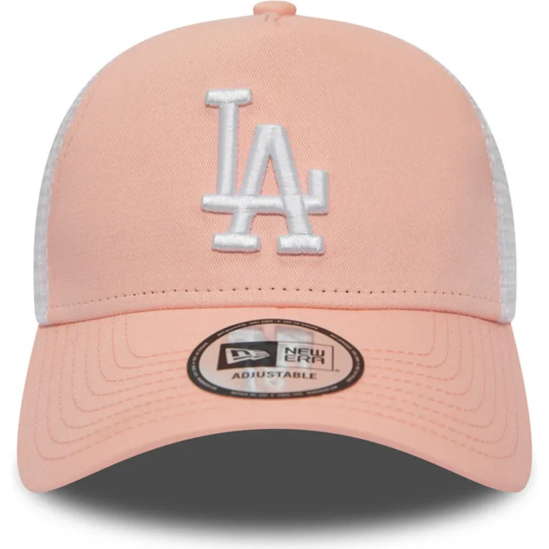 kepure-islenkta-rozine-snapback-league-essential-a-frame-los-angeles-dodgers-mlb-new-era