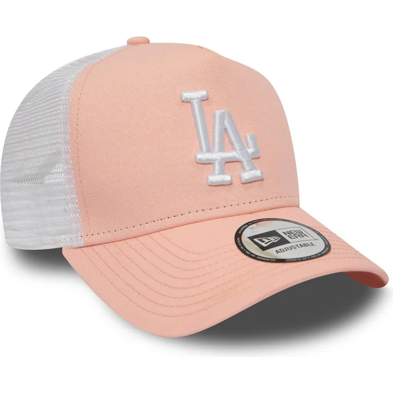 kepure-islenkta-rozine-snapback-league-essential-a-frame-los-angeles-dodgers-mlb-new-era