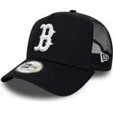 kepure-islenkta-tamsiai-melyna-snapback-league-essential-a-frame-boston-red-sox-mlb-new-era