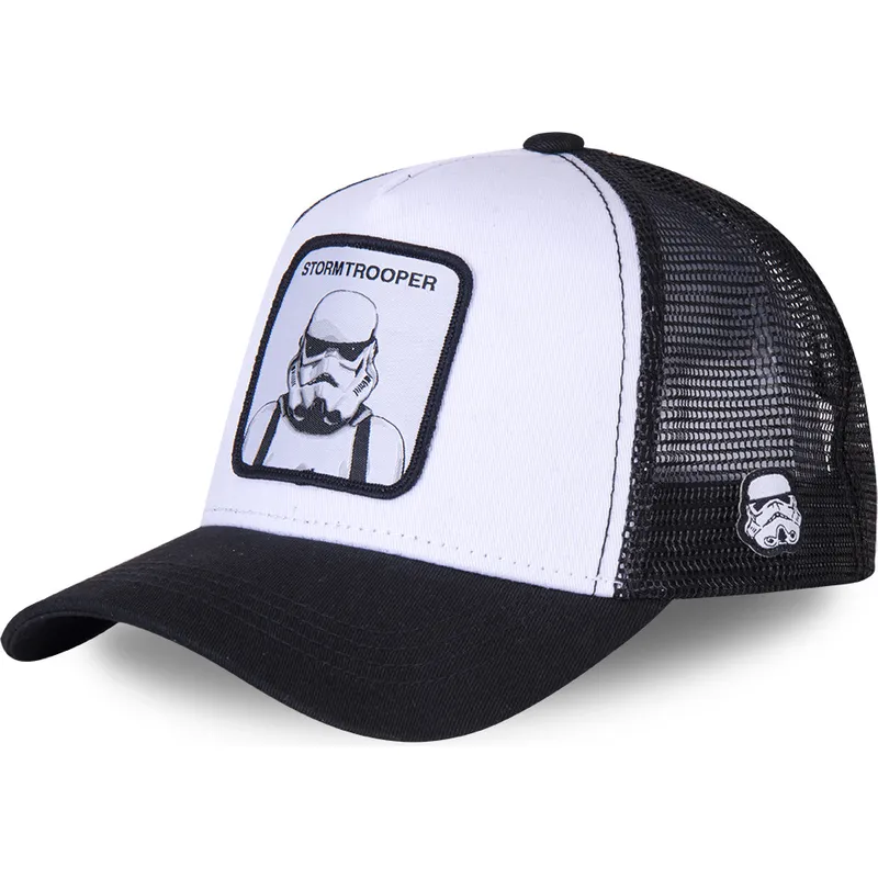 kepure-islenkta-balta-snapback-bc-stormtrooper-star-wars-capslab kepure-islenkta-balta-snapback-bc-stormtrooper-star-wars-capslab