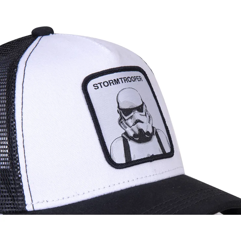 kepure-islenkta-balta-snapback-bc-stormtrooper-star-wars-capslab kepure-islenkta-balta-snapback-bc-stormtrooper-star-wars-capslab