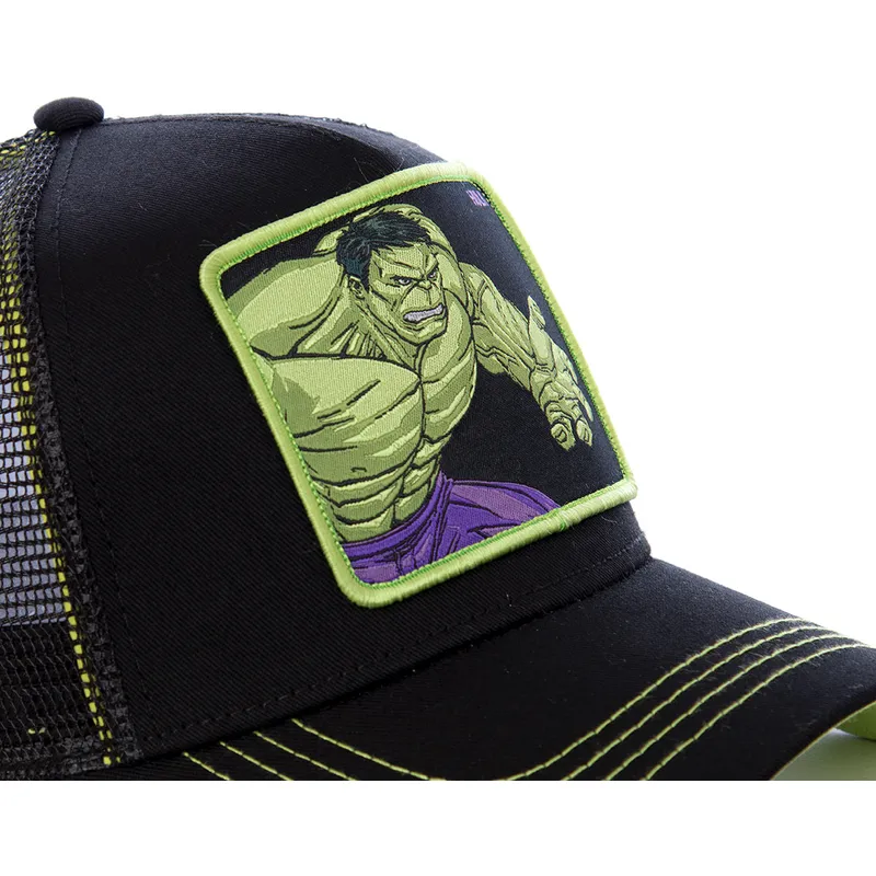 kepure-islenkta-juoda-snapback-hlk5-hulk-marvel-comics-capslab kepure-islenkta-juoda-snapback-hlk5-hulk-marvel-comics-capslab