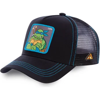 kepure-islenkta-juoda-snapback-leo-leonardo-teenage-mutant-ninja-turtles-capslab