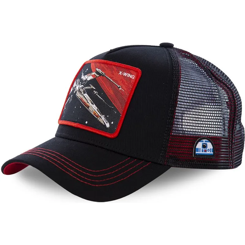 kepure-islenkta-juoda-snapback-ltd6-x-wing-starfighter-star-wars-capslab