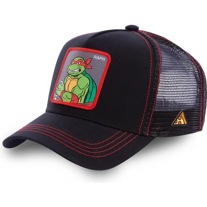 kepure-islenkta-juoda-snapback-rap-rafaelis-teenage-mutant-ninja-turtles-capslab kepure-islenkta-juoda-snapback-rap-rafaelis-teenage-mutant-ninja-turtles-capslab