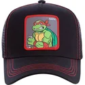 czarna-czapka-trucker-raphael-rap-wojownicze-zolwie-ninja-od-capslab