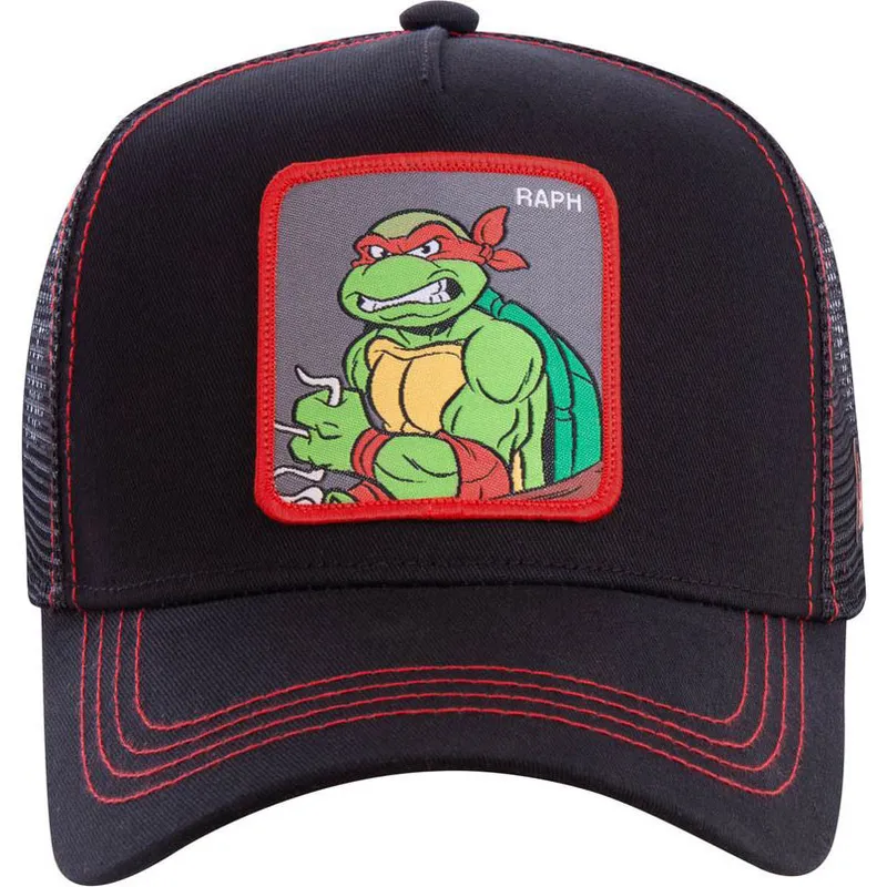 kepure-islenkta-juoda-snapback-rap-rafaelis-teenage-mutant-ninja-turtles-capslab kepure-islenkta-juoda-snapback-rap-rafaelis-teenage-mutant-ninja-turtles-capslab