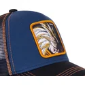 kepure-islenkta-tamsiai-melyna-snapback-super-saiyan-3-san1-son-goku-dragon-ball-capslab