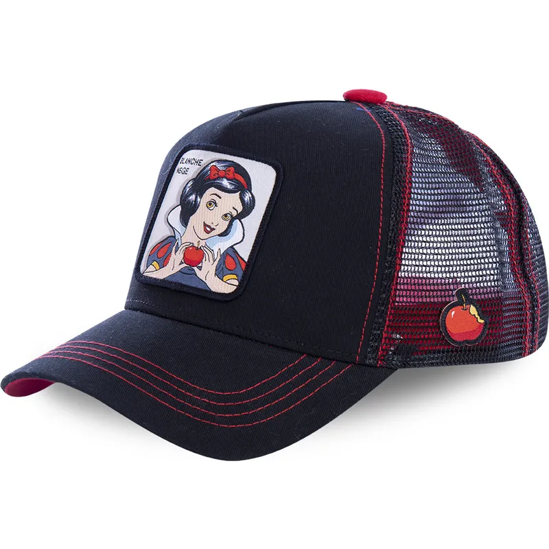 kepure-islenkta-juoda-snapback-sno1-snieguole-disney-capslab