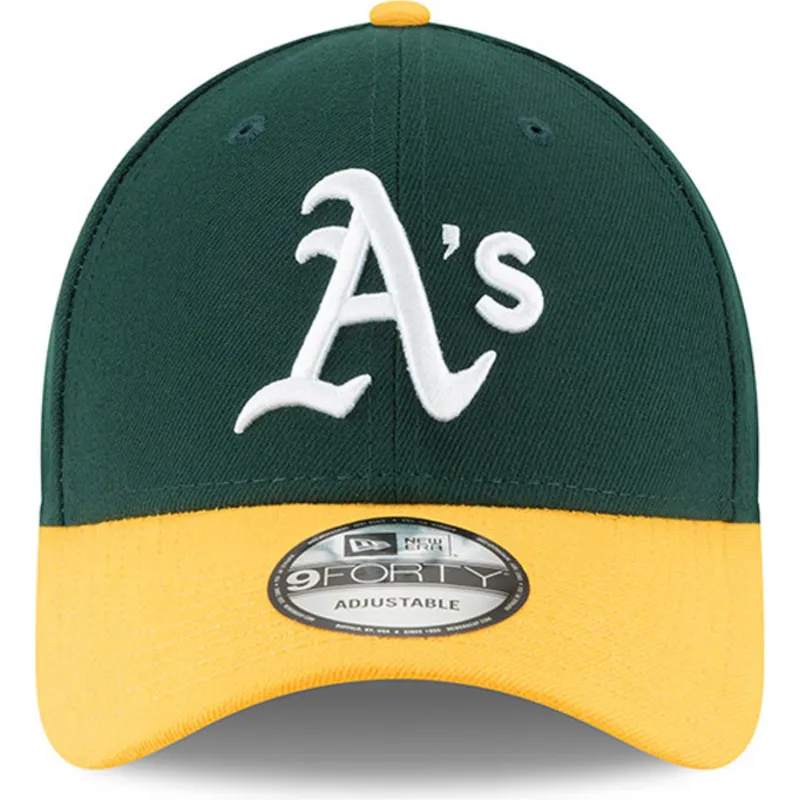 cap-islenkta-green-adjustable-strap-9forty-the-league-oakland-athletics-mlb-new-era
