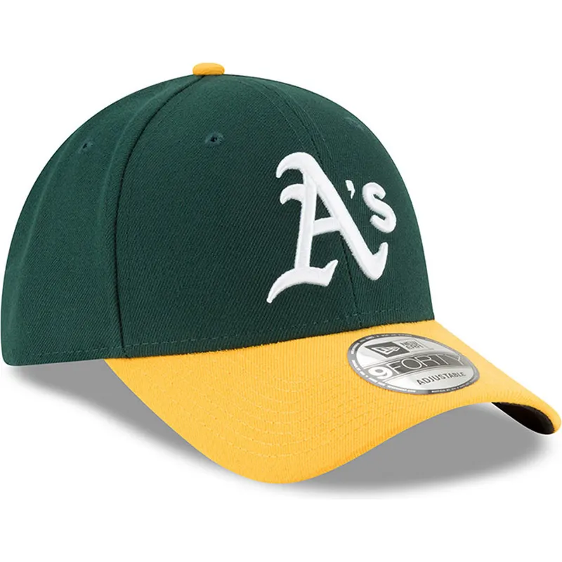 cap-islenkta-green-adjustable-strap-9forty-the-league-oakland-athletics-mlb-new-era
