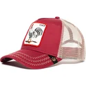 kepure-islenkta-raudona-snapback-rooster-the-farm-goorin-bros