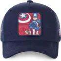 kepure-islenkta-tamsiai-melyna-snapback-cpt1-kapitonas-amerika-marvel-comics-capslab