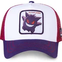 kepure-islenkta-balta-snapback-gen1-gengar-pokemon-capslab