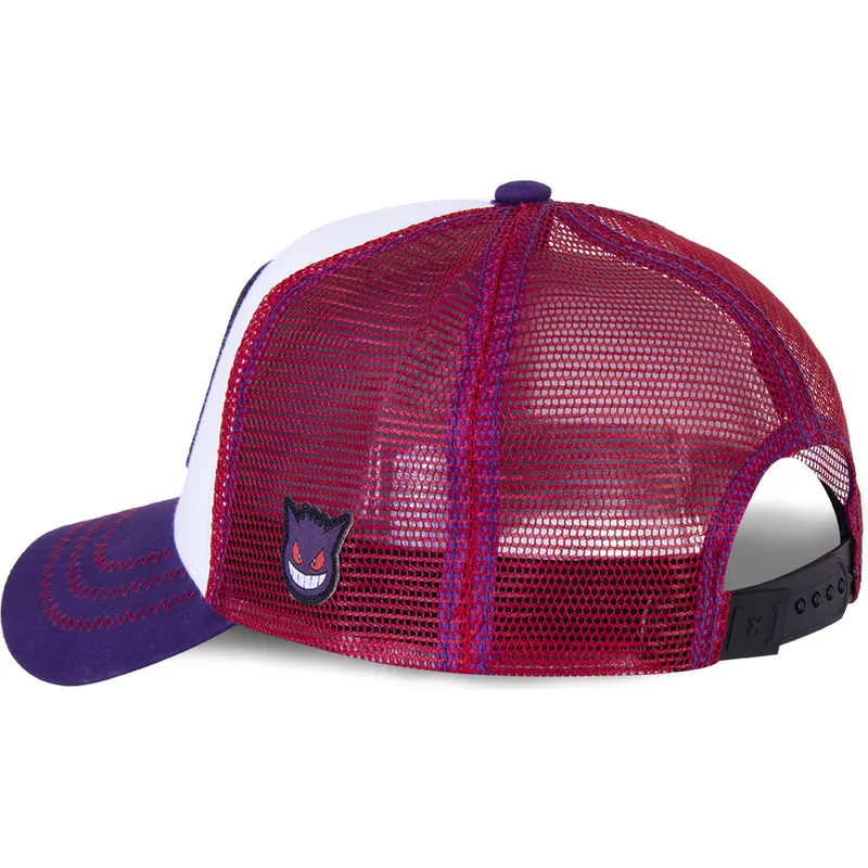 kepure-islenkta-balta-snapback-gen1-gengar-pokemon-capslab