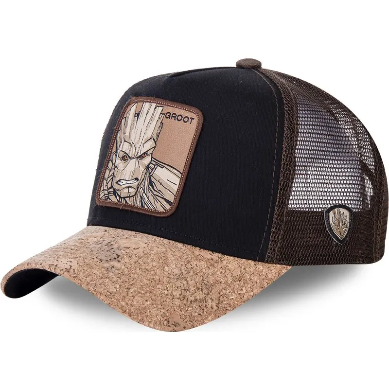 cap-islenkta-black-snapback-groot-marvel-comics-capslab