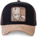 kepure-islenkta-vilkikas-juoda-snapback-groot-marvel-comics-capslab