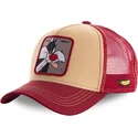 czapka-trucker-pomaranczowo-czerwona-silvestre-loomin2-looney-tunes-od-capslab
