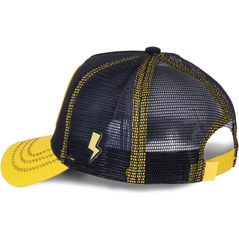 kepure-islenkta-juoda-snapback-pik6-pikachu-pokemon-capslab