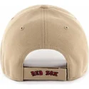 kepure-islenkta-chaki-snapback-ajustable-mvp-boston-red-sox-mlb-47-brand