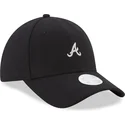 kepure-islenkta-juoda-reguliuojamas-9forty-melton-atlanta-braves-mlb-new-era