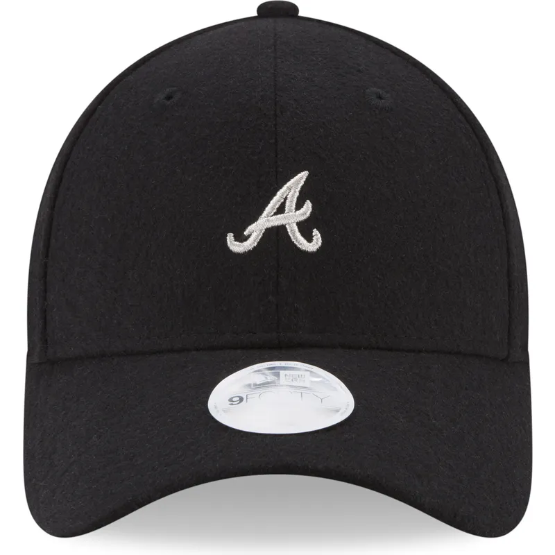 kepure-islenkta-juoda-reguliuojamas-9forty-melton-atlanta-braves-mlb-new-era