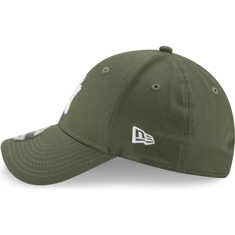 kepure-islenkta-zalia-reguliuojama-juostele-9forty-league-essential-new-york-yankees-mlb-new-era