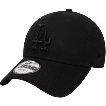 Cap išlenkta black adjustable strap 9FORTY League Essential Los Angeles Dodgers MLB New Era