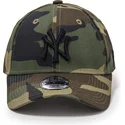 kepure-islenkta-kamufliazas-reguliuojamas-vaikams-9forty-league-essential-new-york-yankees-mlb-new-era
