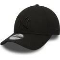 kepure-islenkta-juoda-reguliuojama-juostele-9forty-league-essential-new-york-yankees-mlb-new-era