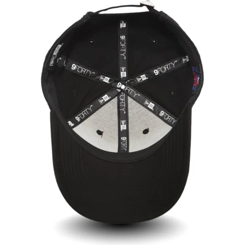 kepure-islenkta-juoda-reguliuojamas-9forty-league-essential-new-york-yankees-mlb-new-era