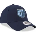 kepure-islenkta-melyna-reguliuojamas-9forty-the-league-memphis-grizzlies-nba-new-era
