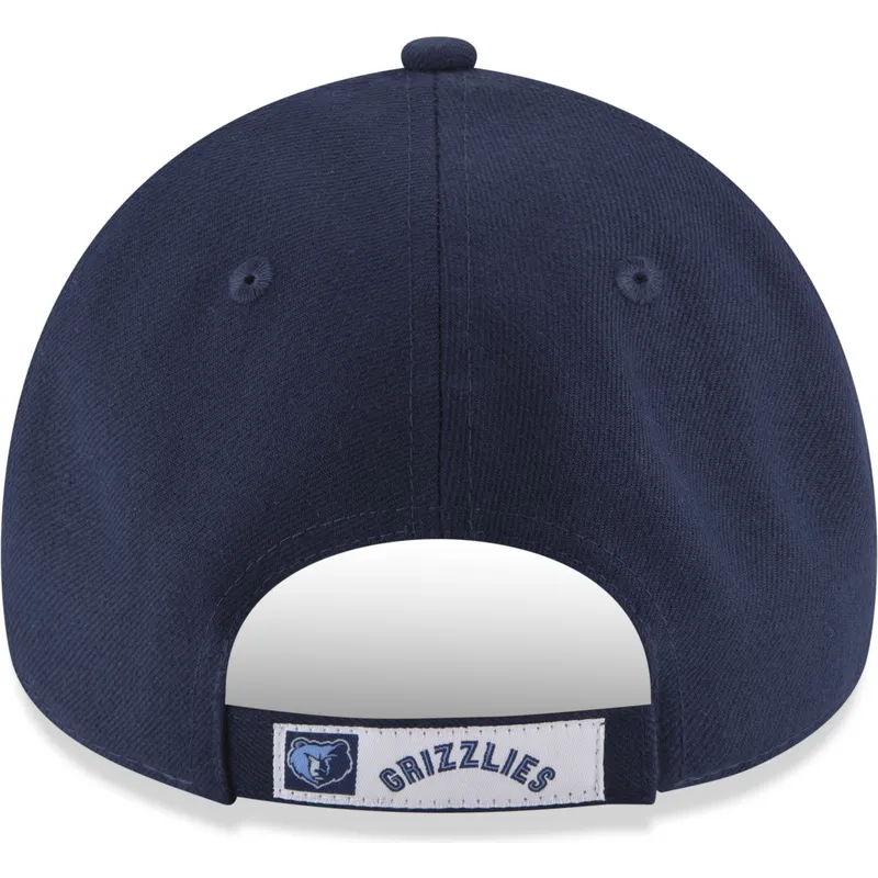 kepure-islenkta-melyna-reguliuojamas-9forty-the-league-memphis-grizzlies-nba-new-era